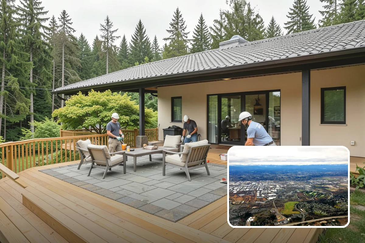 Fascia Replacement in Kent, King County, WA - Renews the entire roofline in one project