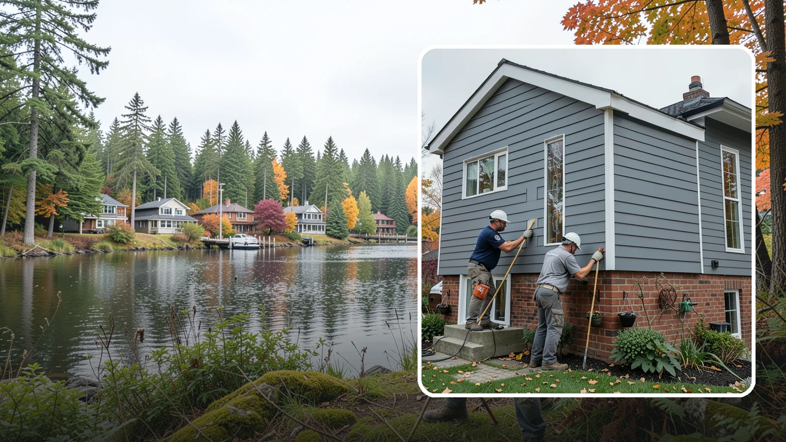 Fascia Replacement in La Conner, Skagit County, WA - Full fascia replacement that renews the roofline boards protecting your eaves and gutters.