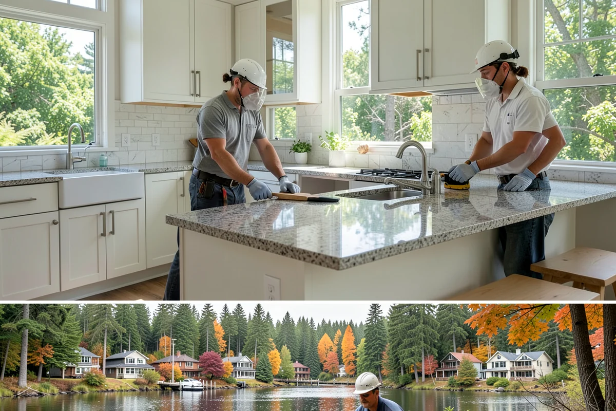 Fascia Replacement in La Conner, Skagit County, WA - Summer and early fall provide the dry window needed for replacement and finishing.