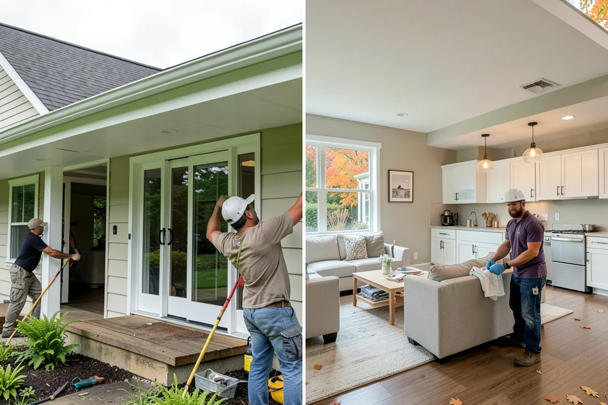 Fascia Replacement in Lake Forest Park, King County, WA - Remove existing fascia and inspect the framing