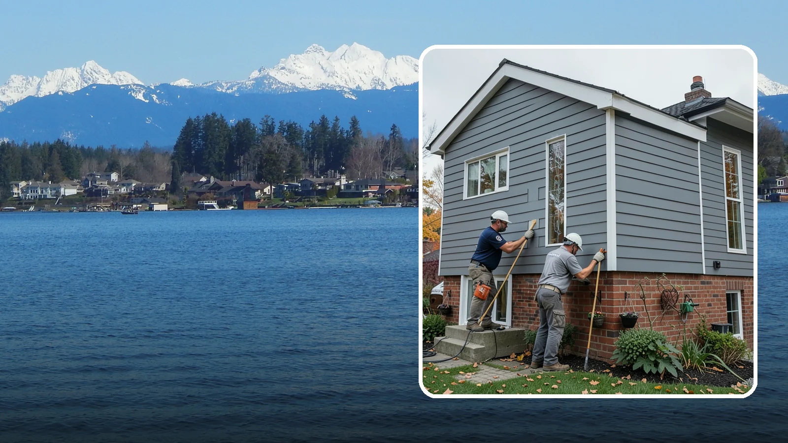 Fascia Replacement in Lake Stevens, Snohomish County, WA - Full fascia replacement that renews the roofline boards protecting your eaves and gutters.
