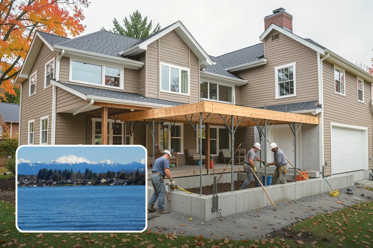 Fascia Replacement in Lake Stevens, Snohomish County, WA - Renews the entire roofline in one project