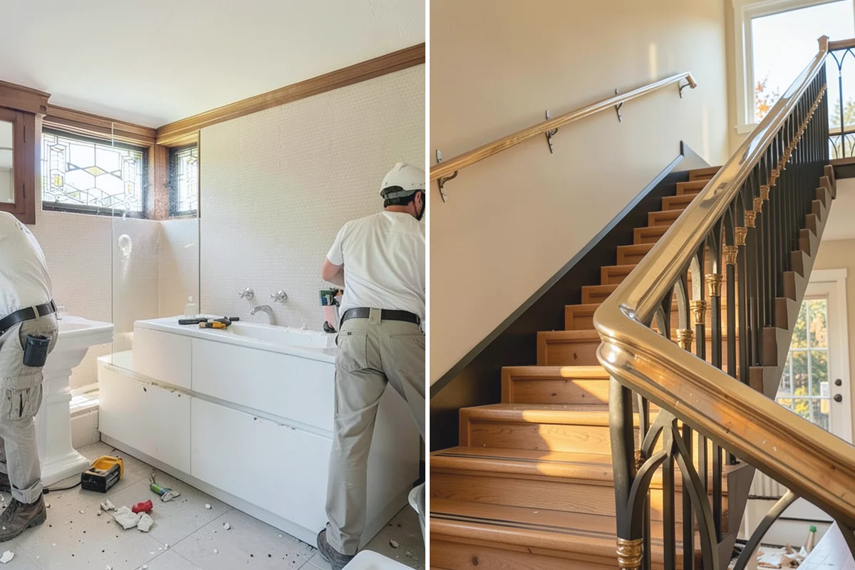 Fascia Replacement in Medina, King County, WA - Remove existing fascia and inspect the framing
