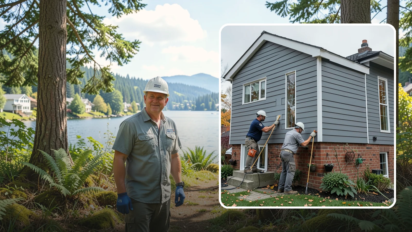 Fascia Replacement in Milton, King County, WA - Full fascia replacement that renews the roofline boards protecting your eaves and gutters.