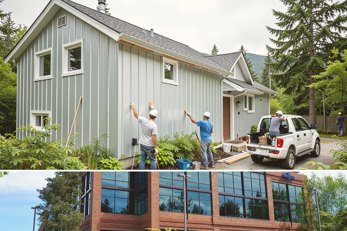 Fascia Replacement in Mountlake Terrace, Snohomish County, WA - Summer and early fall provide the dry window needed for replacement and finishing.