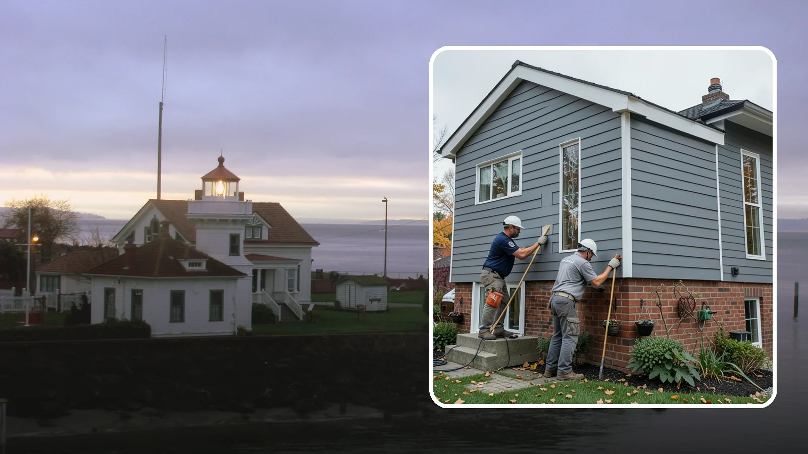 Fascia Replacement in Mukilteo, Snohomish County, WA - Full fascia replacement that renews the roofline boards protecting your eaves and gutters.