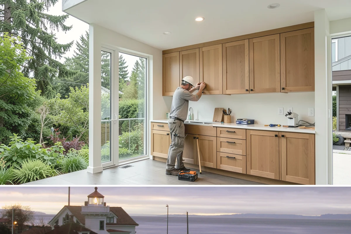 Fascia Replacement in Mukilteo, Snohomish County, WA - Summer and early fall provide the dry window needed for replacement and finishing.