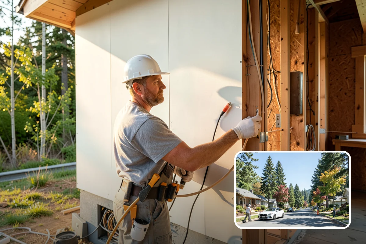 Fascia Replacement in Orting, Pierce County, WA - Renews the entire roofline in one project