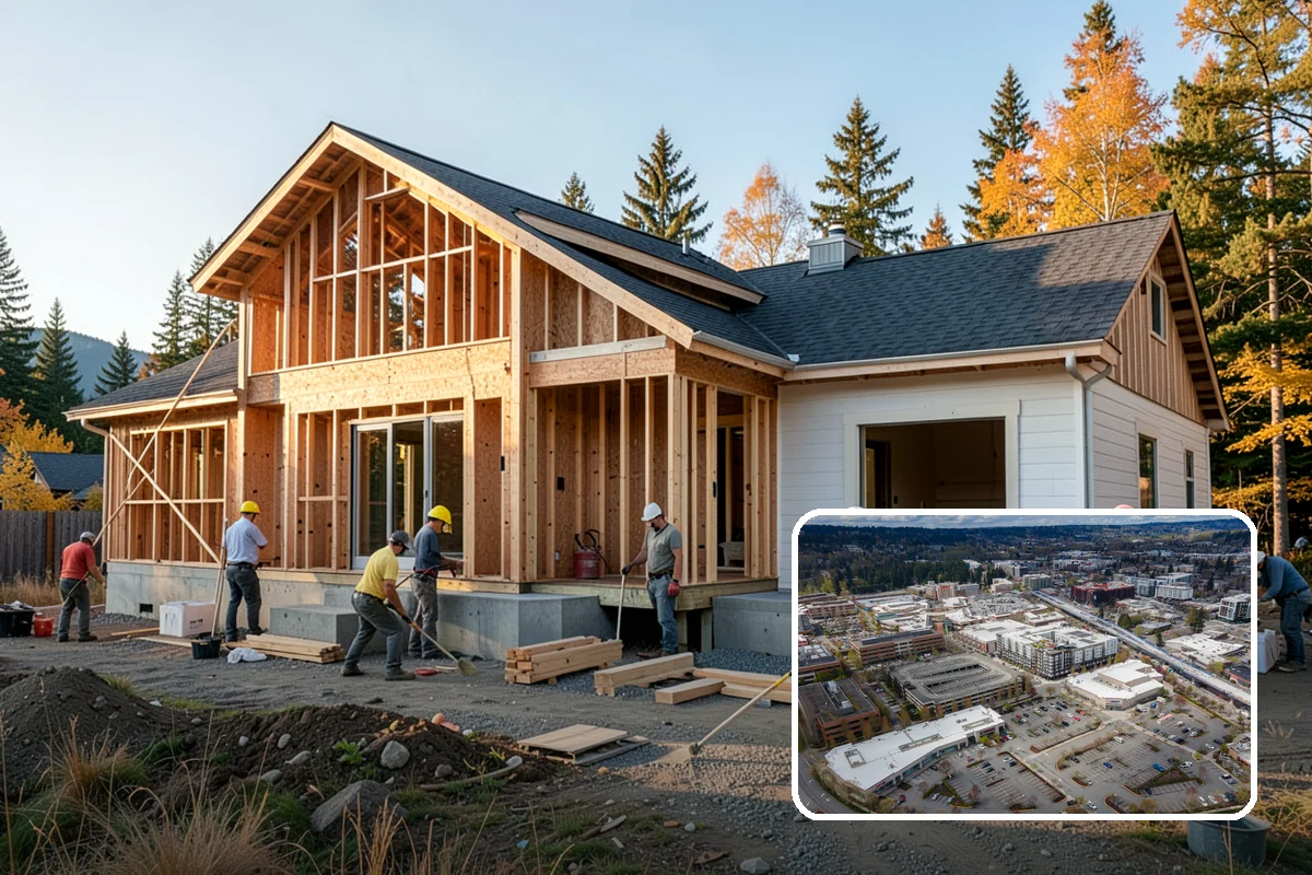 Fascia Replacement in Redmond, King County, WA - Renews the entire roofline in one project