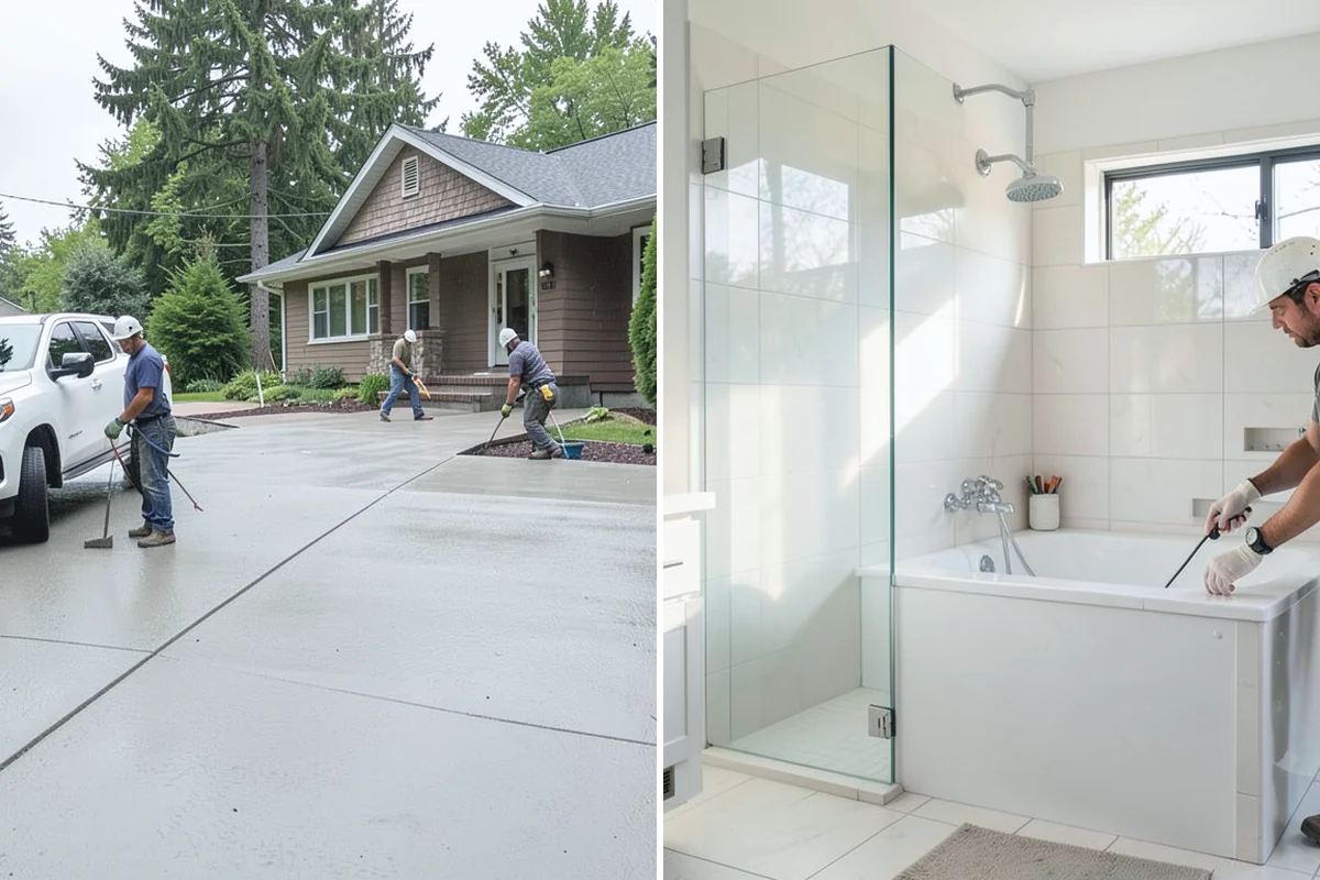 Fascia Replacement in Renton, King County, WA - Remove existing fascia and inspect the framing