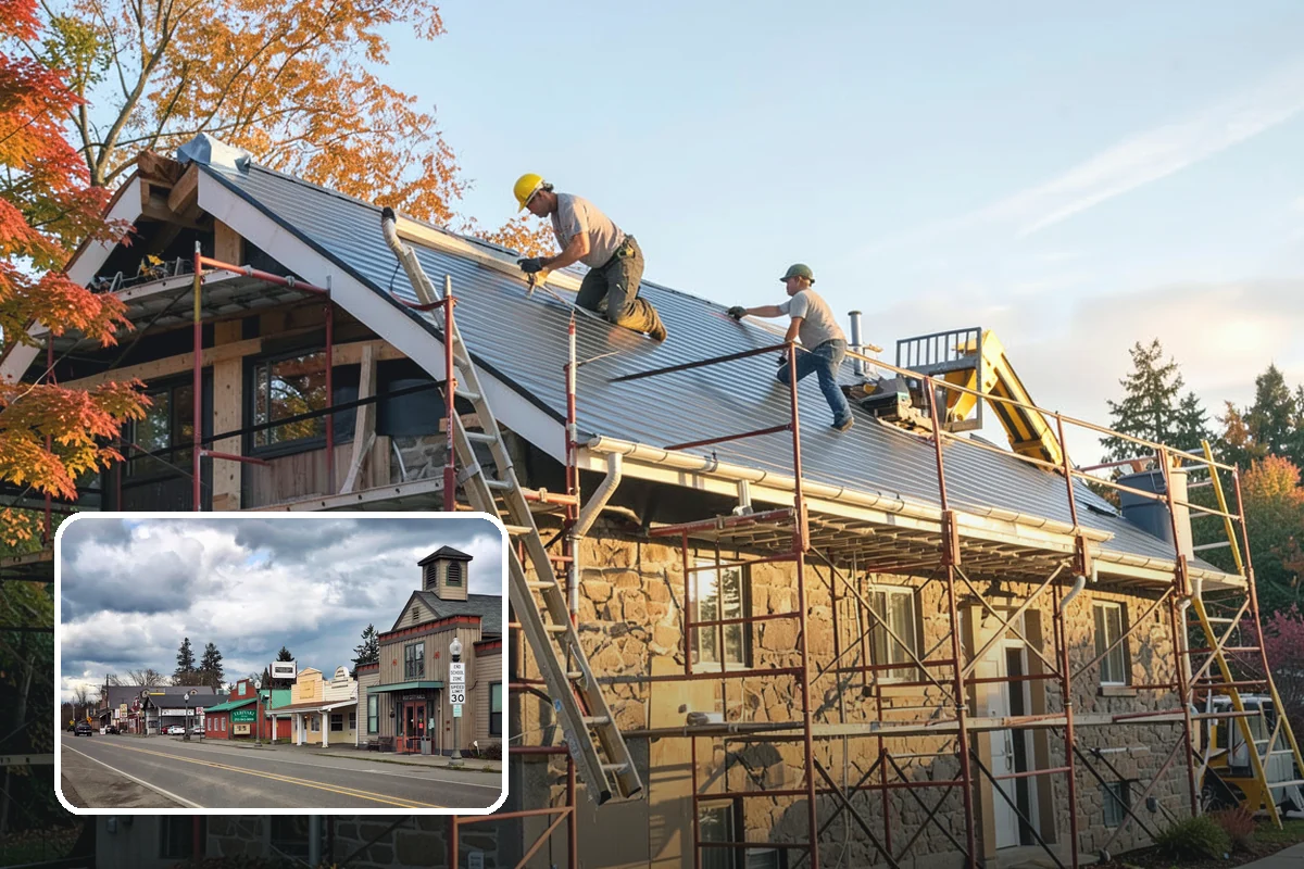 Fascia Replacement in Roy, Pierce County, WA - Renews the entire roofline in one project