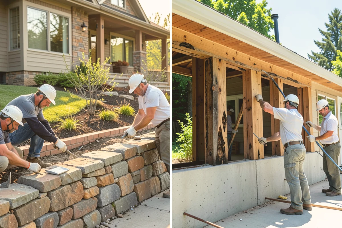 Fascia Replacement in Sammamish, King County, WA - Remove existing fascia and inspect the framing