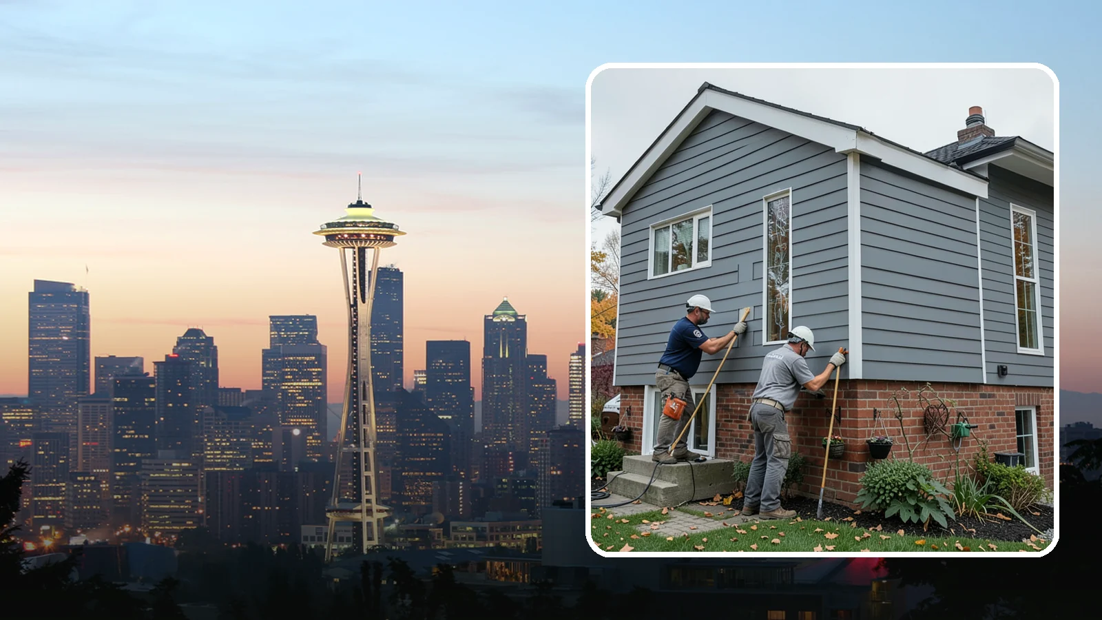 Fascia Replacement in Seattle, King County, WA - Full fascia replacement that renews the roofline boards protecting your eaves and gutters.
