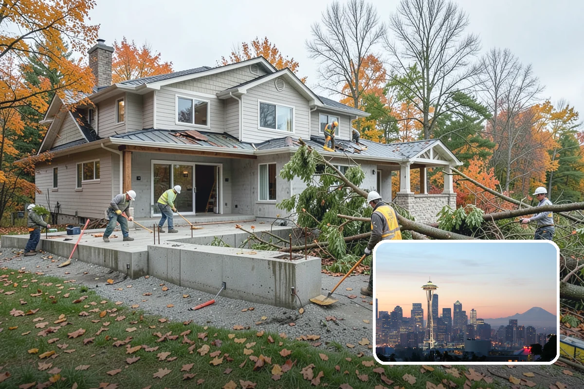 Fascia Replacement in Seattle, King County, WA - Renews the entire roofline in one project