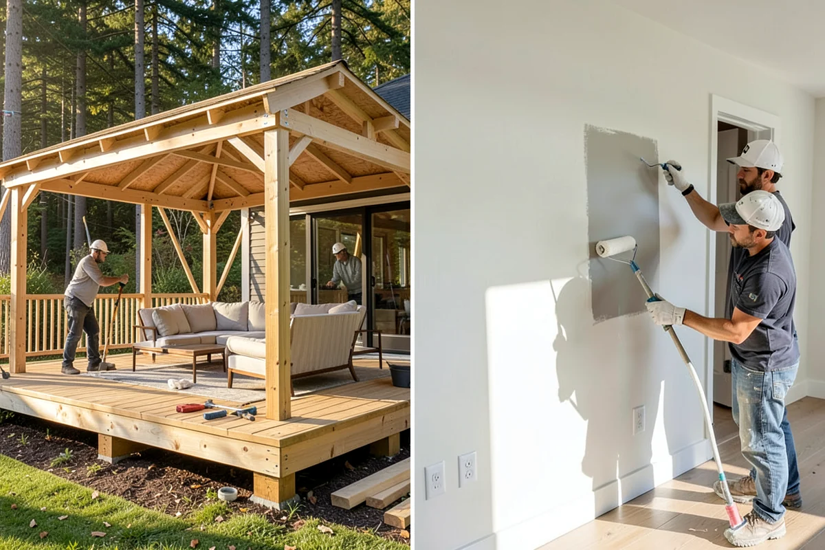 Fascia Replacement in Seattle, King County, WA - Remove existing fascia and inspect the framing