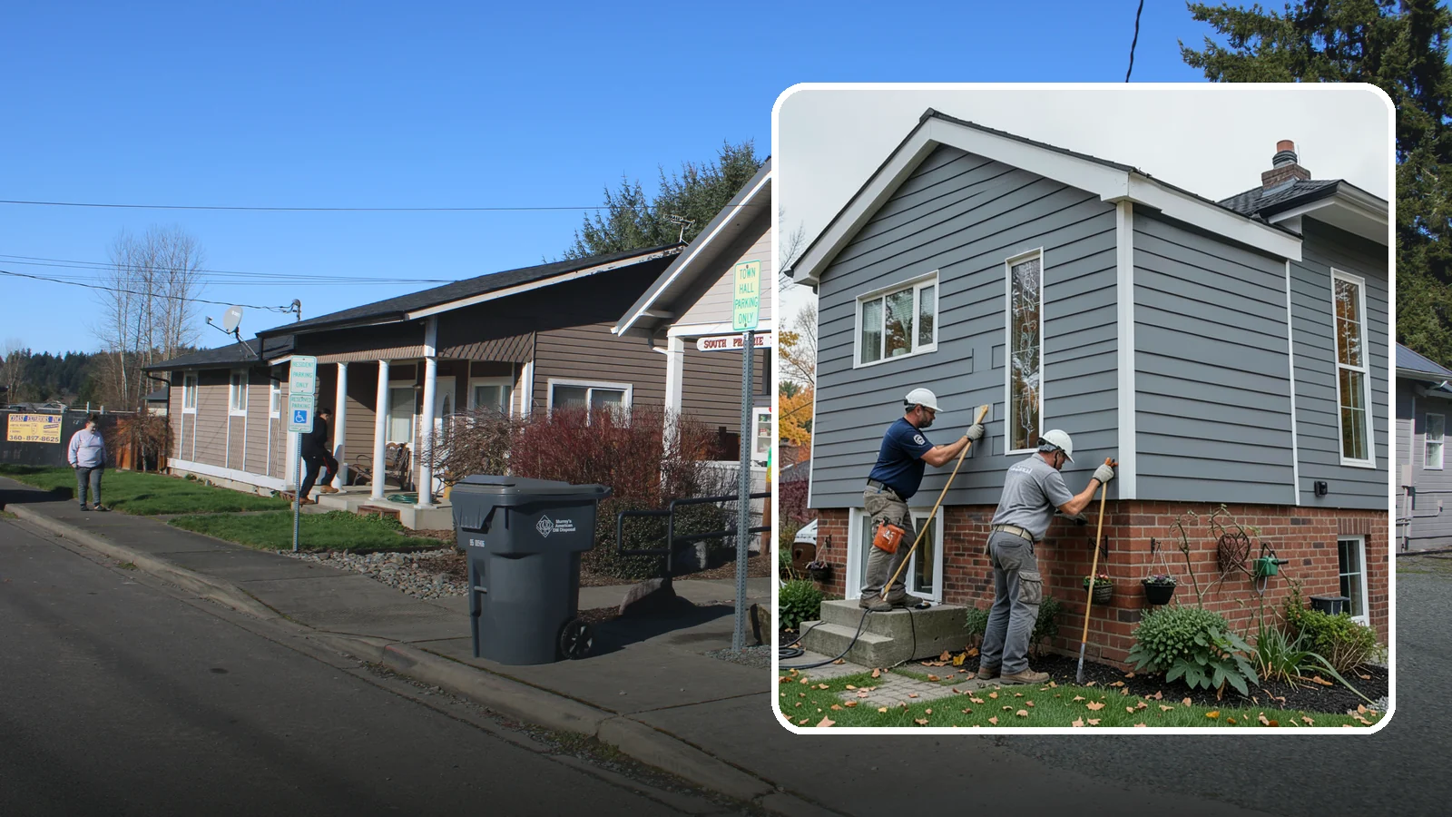 Fascia Replacement in South Prairie, Pierce County, WA - Full fascia replacement that renews the roofline boards protecting your eaves and gutters.
