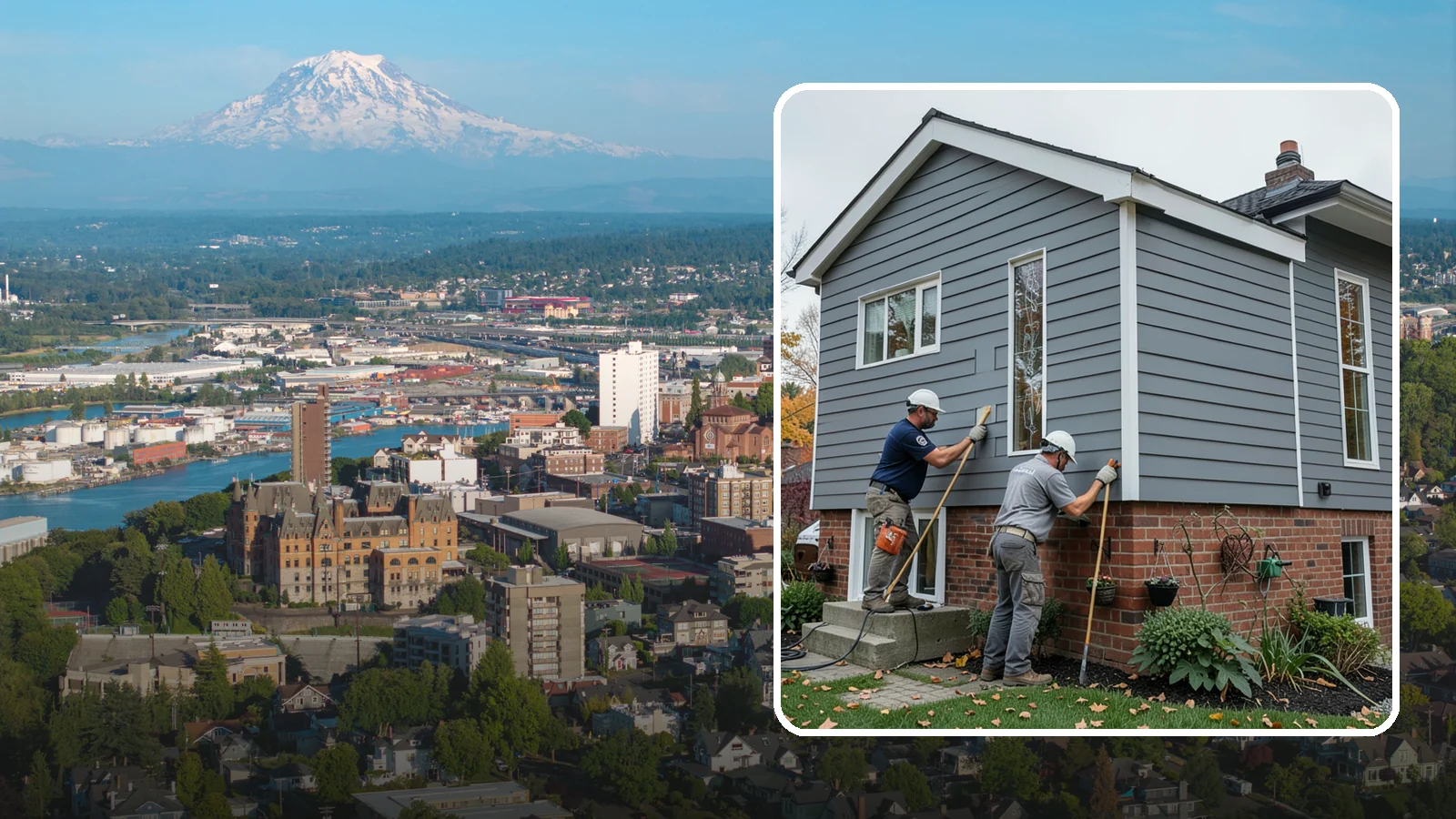 Fascia Replacement in Tacoma, Pierce County, WA - Full fascia replacement that renews the roofline boards protecting your eaves and gutters.