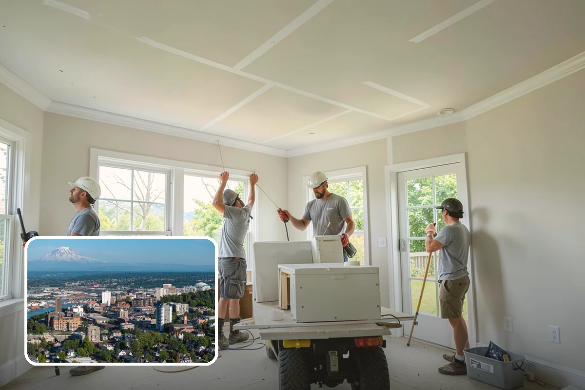 Fascia Replacement in Tacoma, Pierce County, WA - Renews the entire roofline in one project