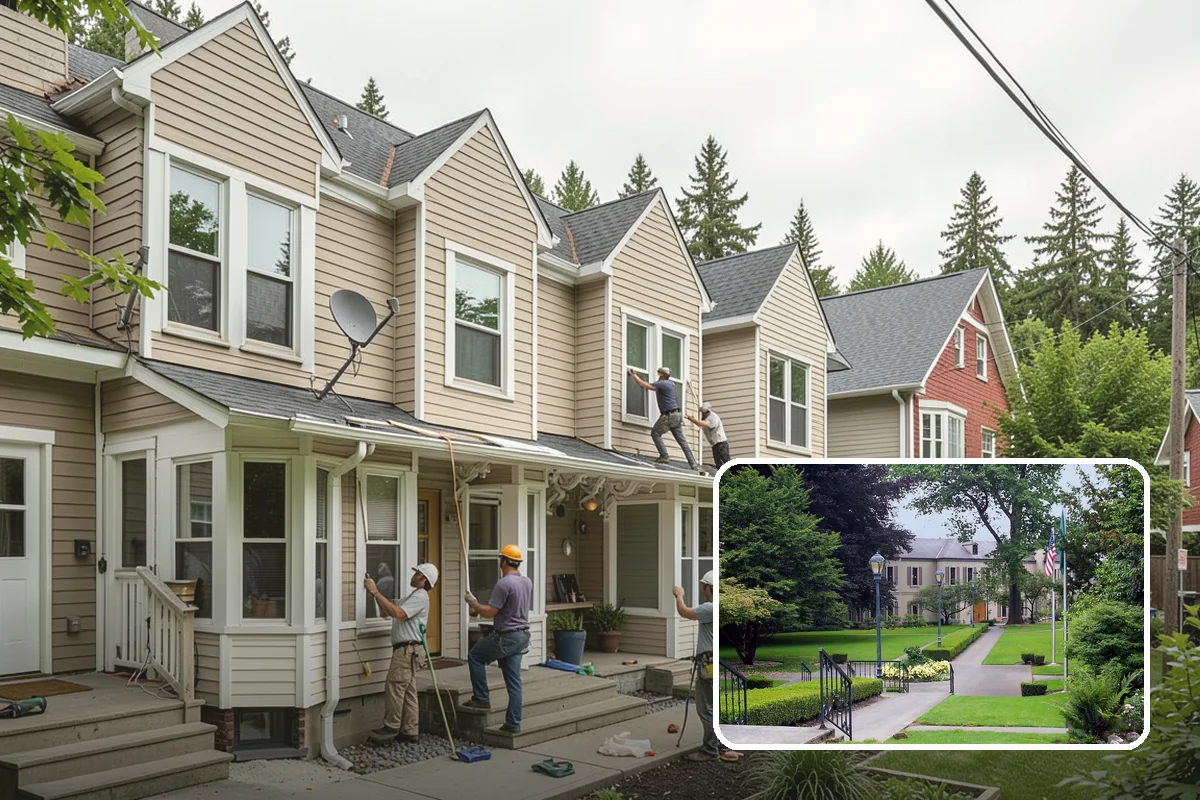 Fascia Replacement in Woodinville, King County, WA - Renews the entire roofline in one project