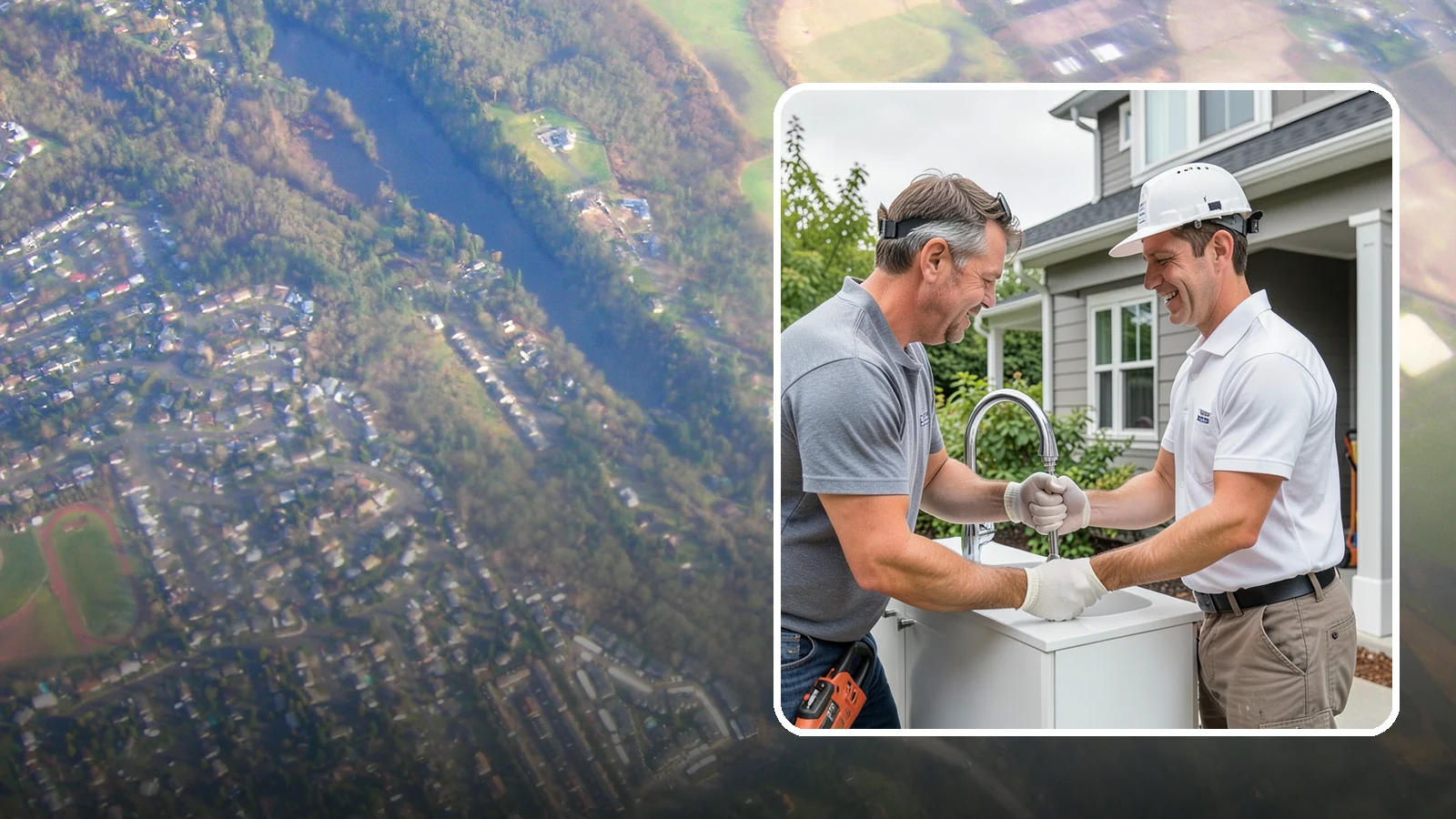 Faucet Installation in Algona, King County, WA - Installing a new kitchen faucet with secure mounting and leak-free supply-line connections.
