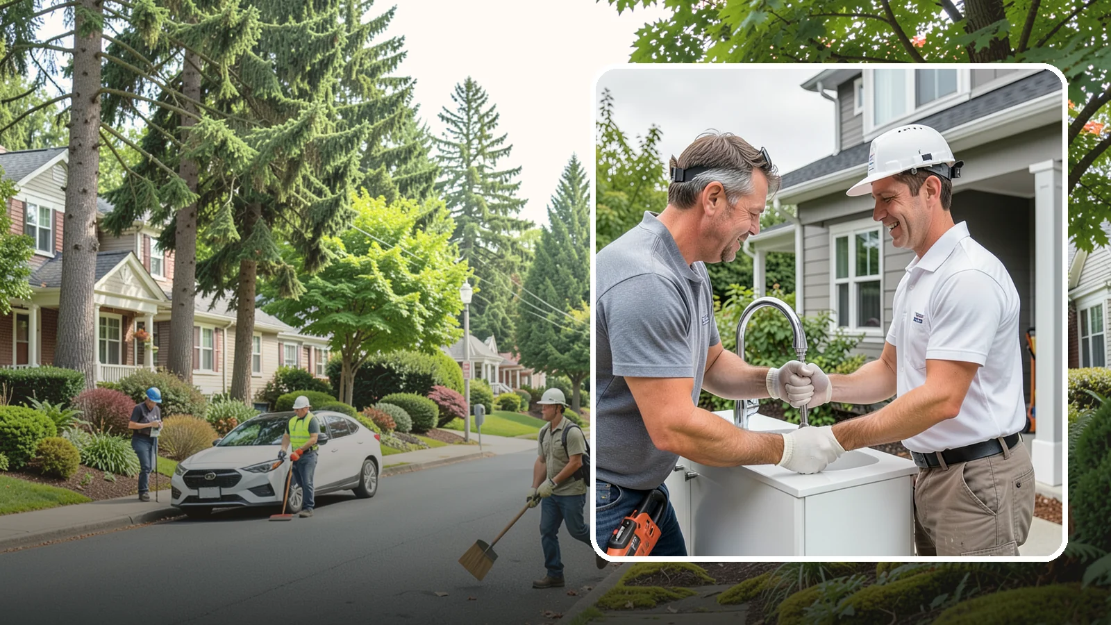 Faucet Installation in Beaux Arts Village, King County, WA - Installing a new kitchen faucet with secure mounting and leak-free supply-line connections.