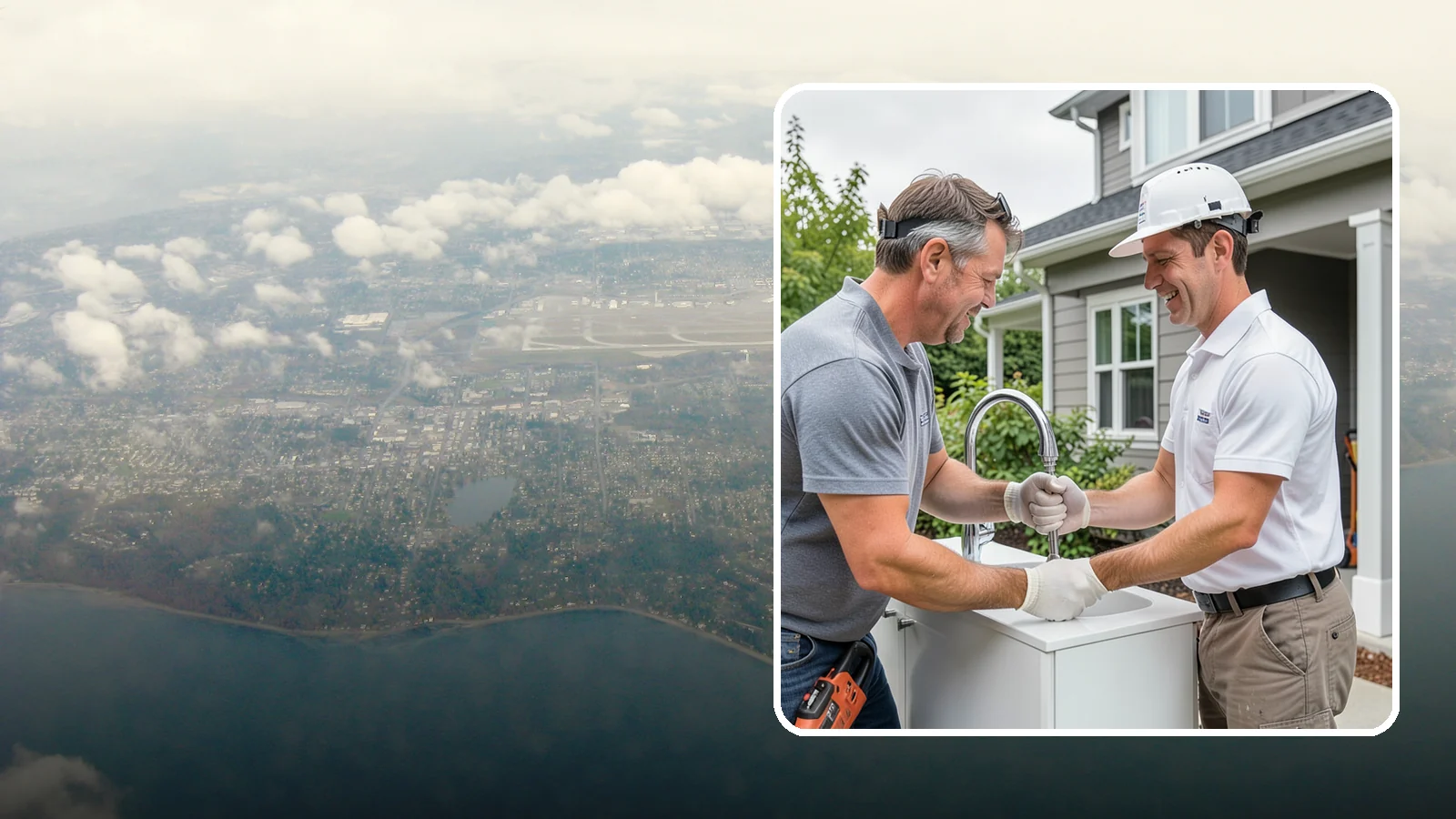 Faucet Installation in Burien, King County, WA - Installing a new kitchen faucet with secure mounting and leak-free supply-line connections.