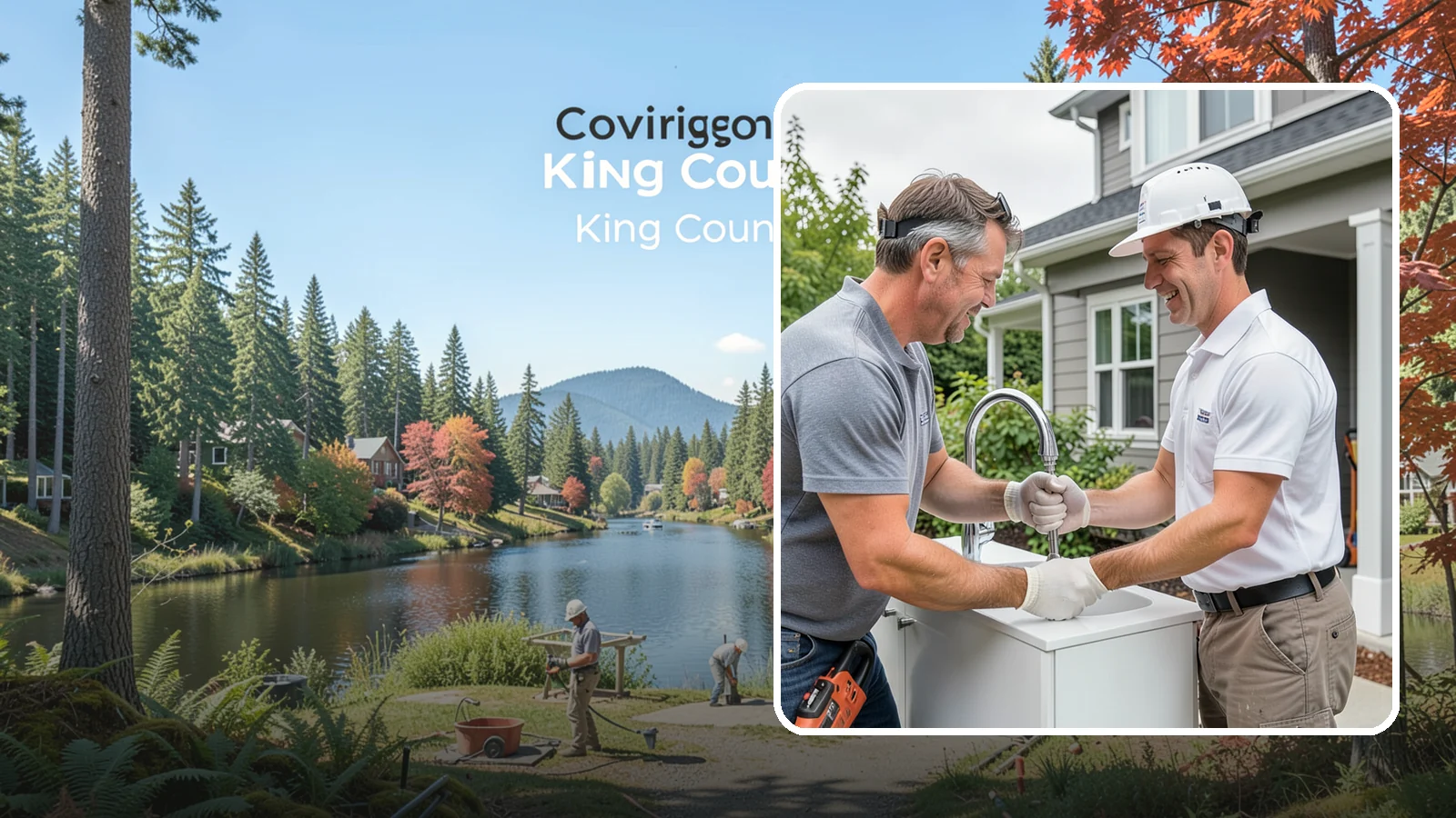 Faucet Installation in Covington, King County, WA - Installing a new kitchen faucet with secure mounting and leak-free supply-line connections.