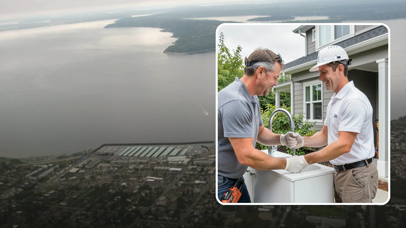 Faucet Installation in Des Moines, King County, WA - Installing a new kitchen faucet with secure mounting and leak-free supply-line connections.