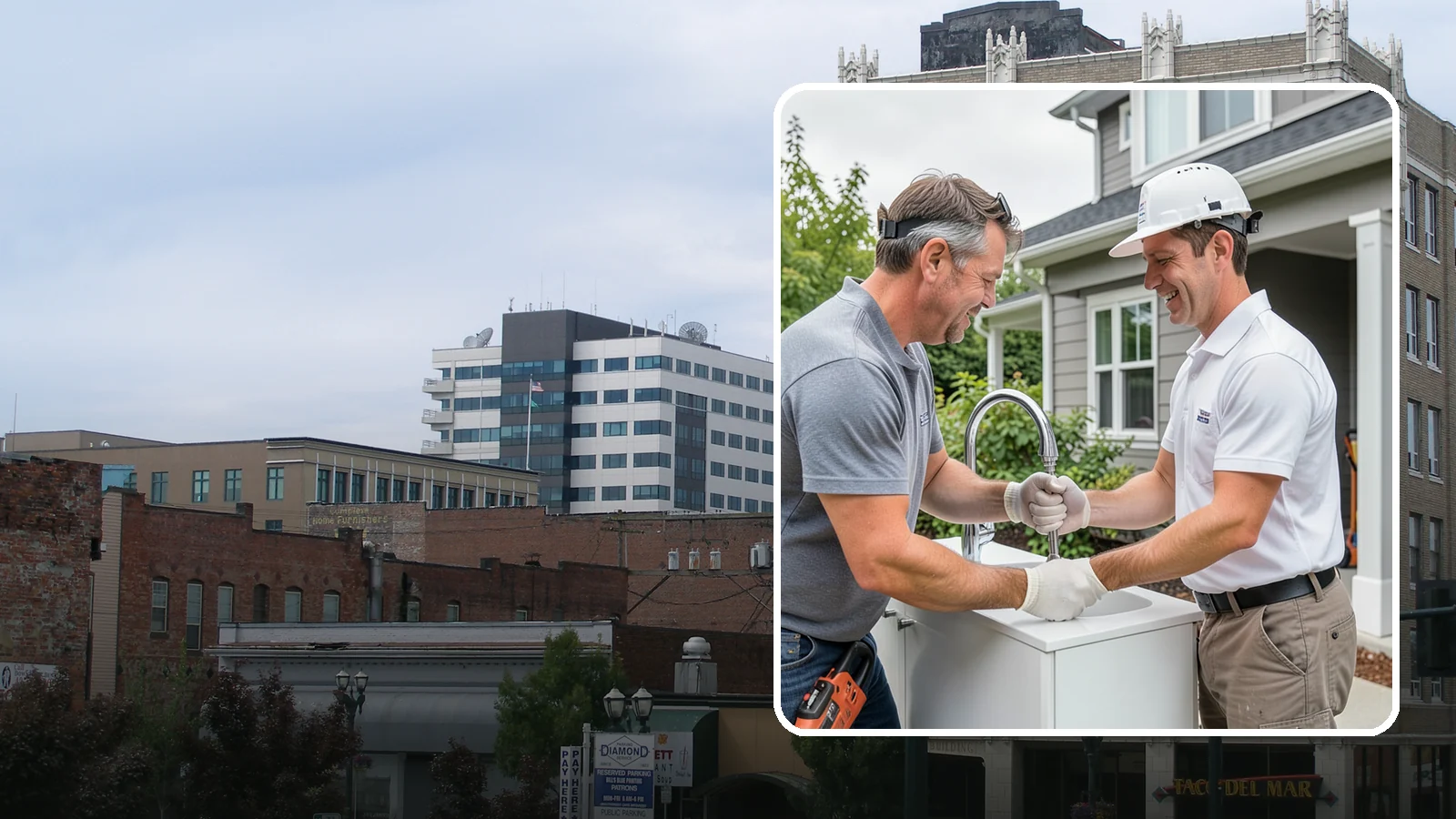 Faucet Installation in Everett, Snohomish County, WA - Installing a new kitchen faucet with secure mounting and leak-free supply-line connections.