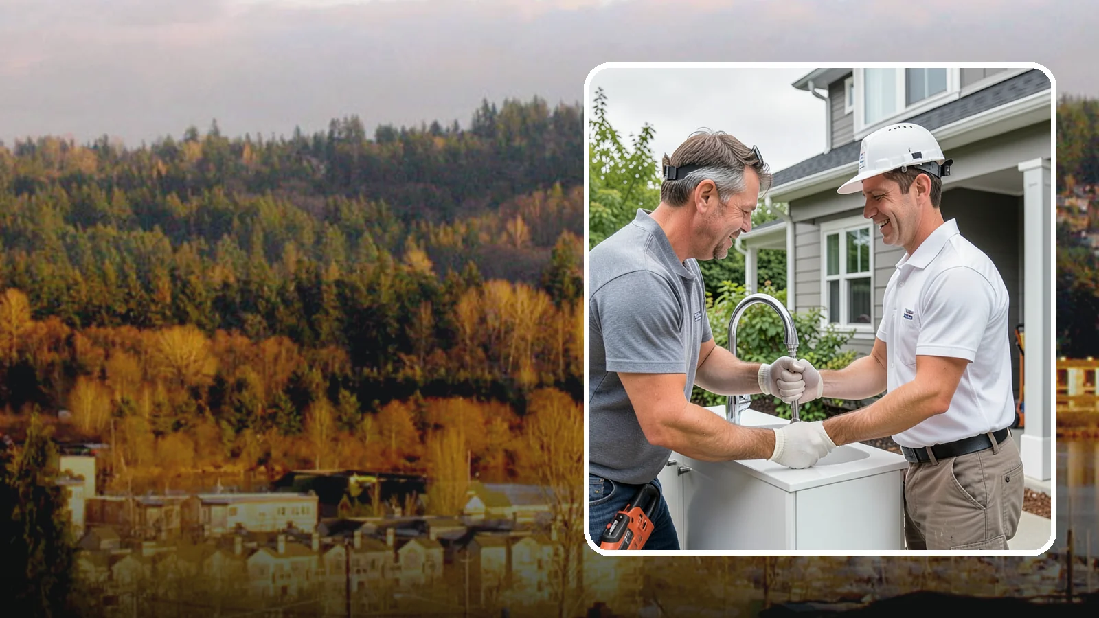 Faucet Installation in Kenmore, King County, WA - Installing a new kitchen faucet with secure mounting and leak-free supply-line connections.