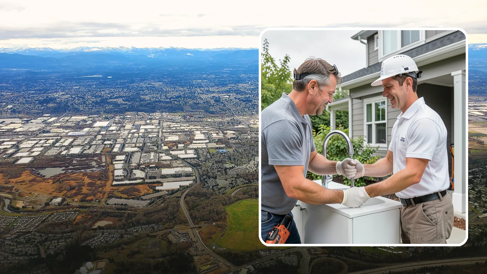 Faucet Installation in Kent, King County, WA - Installing a new kitchen faucet with secure mounting and leak-free supply-line connections.