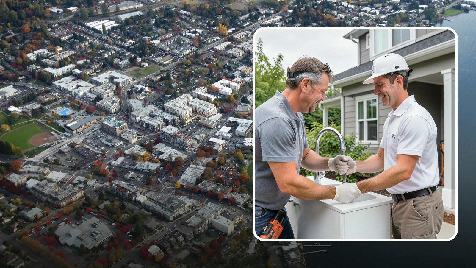 Faucet Installation in Kirkland, King County, WA - Installing a new kitchen faucet with secure mounting and leak-free supply-line connections.