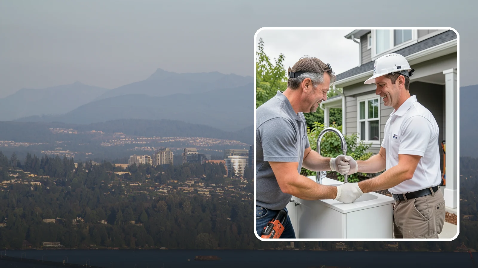 Faucet Installation in Medina, King County, WA - Installing a new kitchen faucet with secure mounting and leak-free supply-line connections.