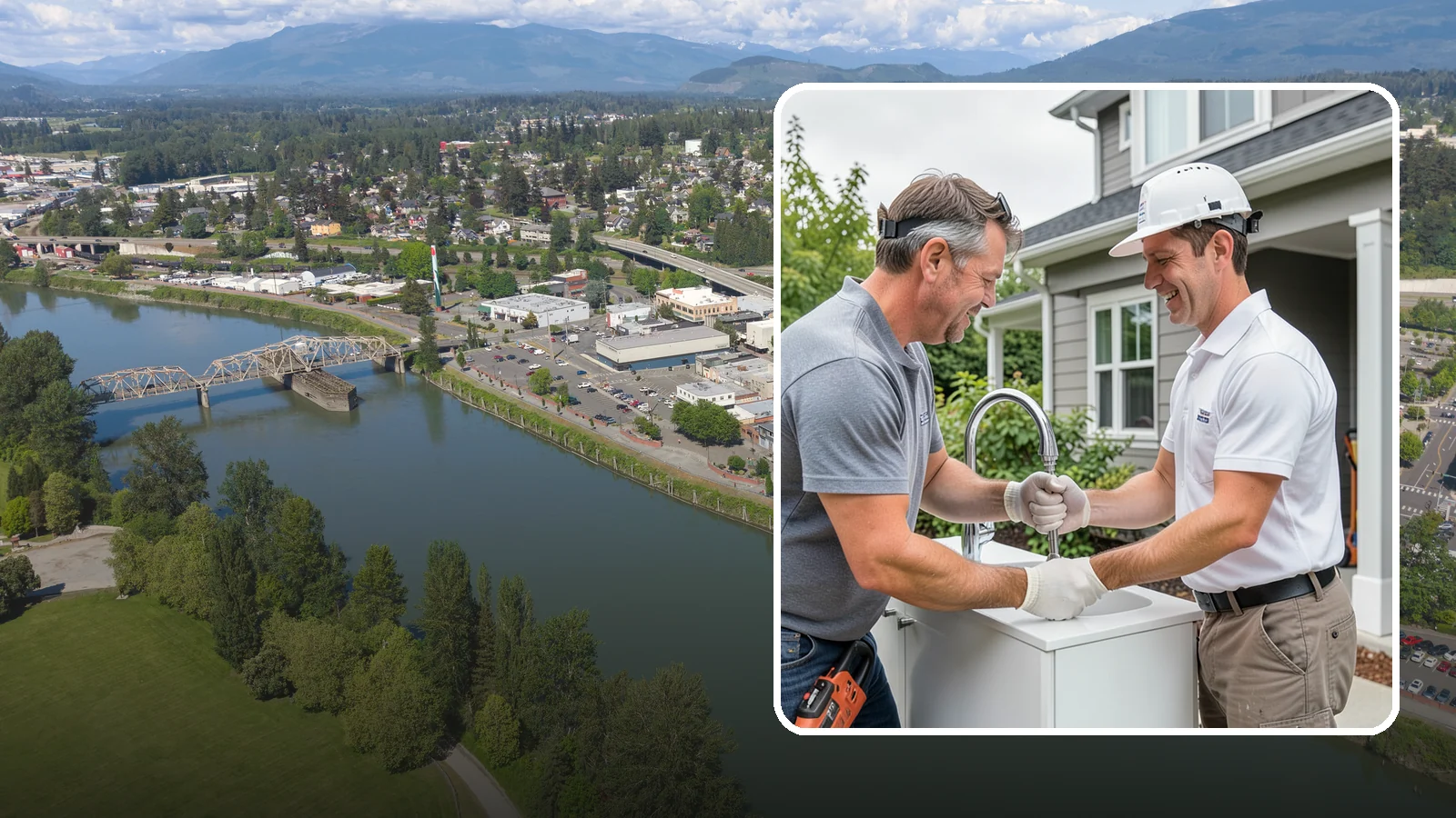 Faucet Installation in Mount Vernon, Skagit County, WA - Installing a new kitchen faucet with secure mounting and leak-free supply-line connections.