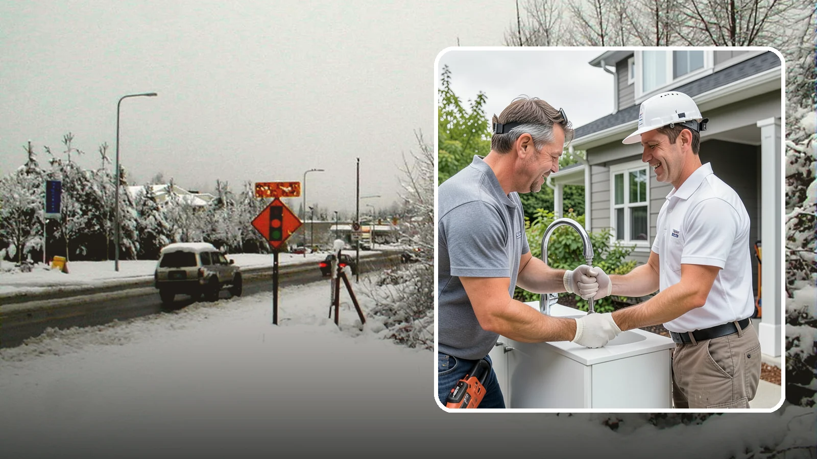 Faucet Installation in Newcastle, King County, WA - Installing a new kitchen faucet with secure mounting and leak-free supply-line connections.