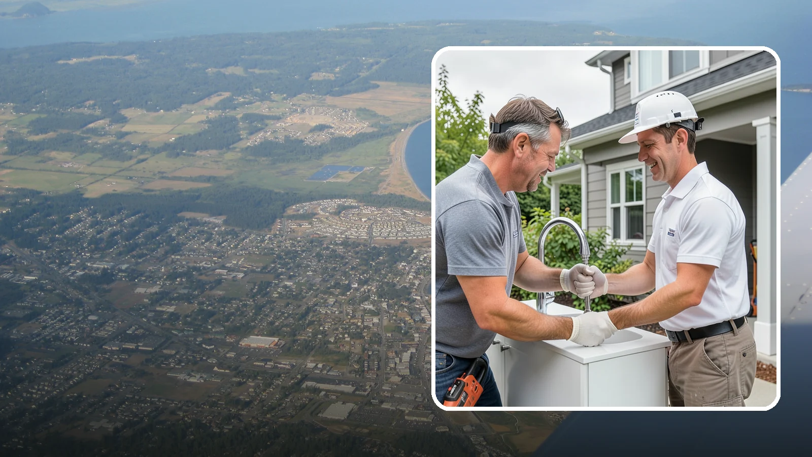 Faucet Installation in Oak Harbor, Island County, WA - Installing a new kitchen faucet with secure mounting and leak-free supply-line connections.