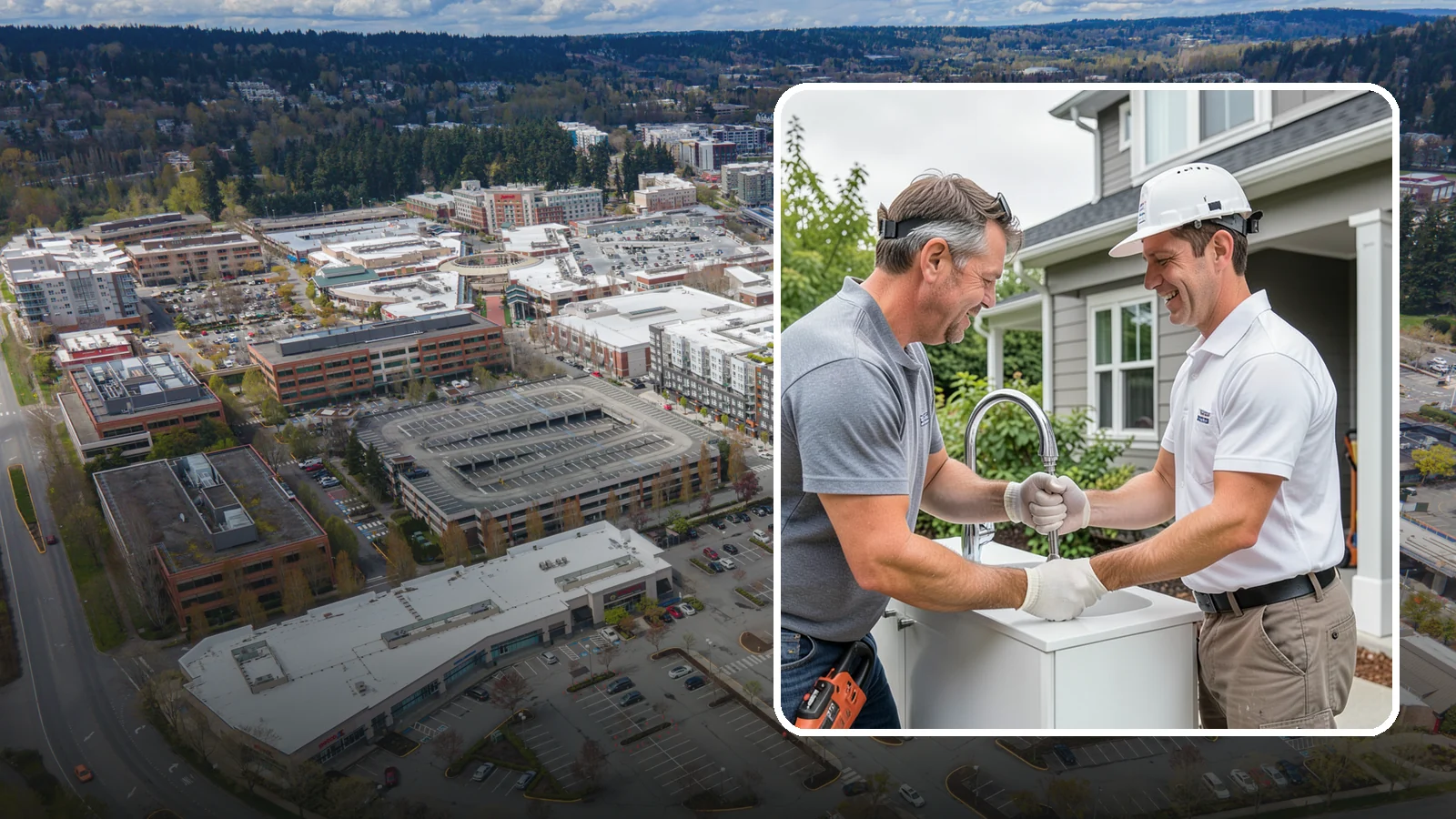Faucet Installation in Redmond, King County, WA - Installing a new kitchen faucet with secure mounting and leak-free supply-line connections.