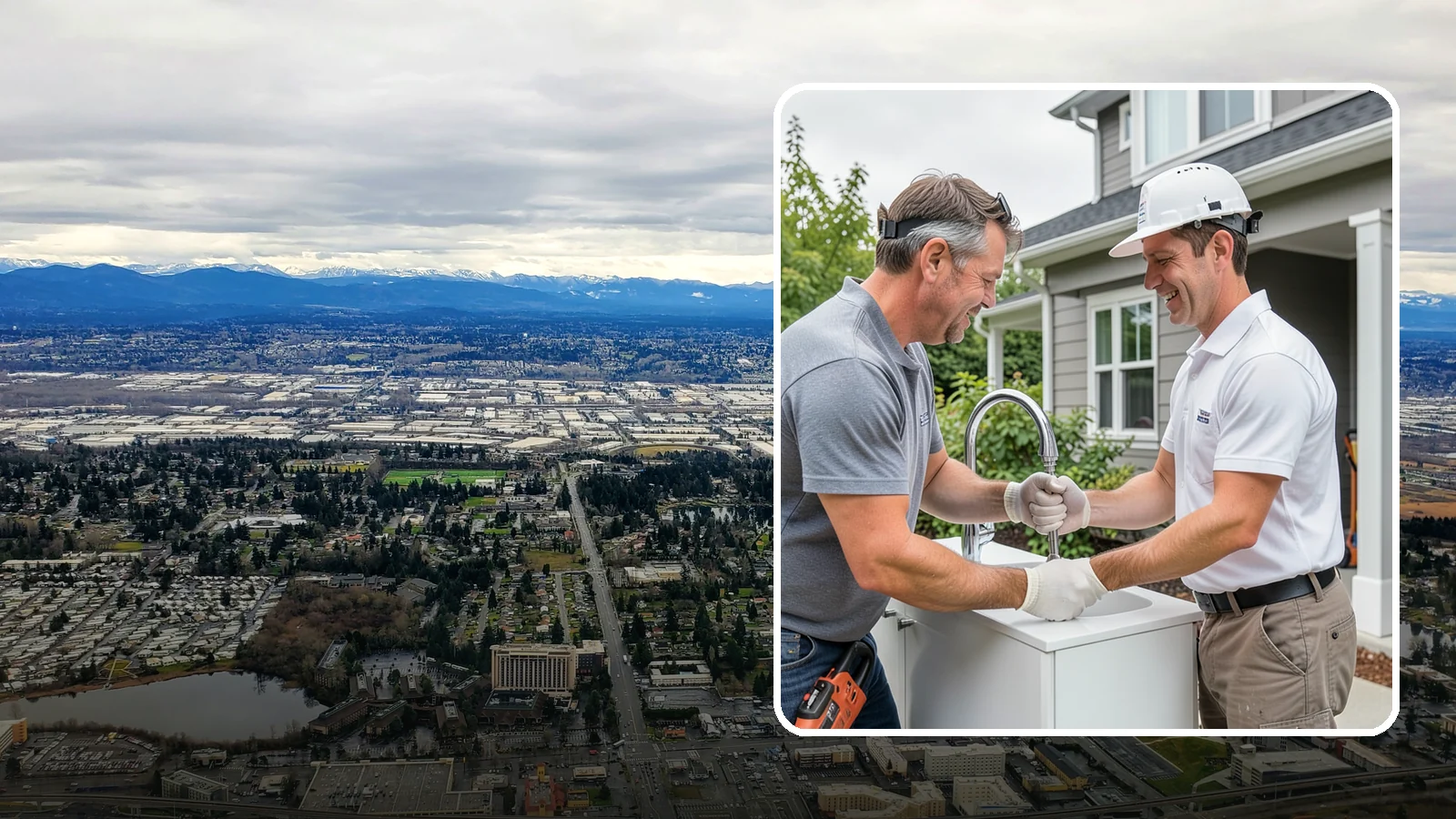 Faucet Installation in SeaTac, King County, WA - Installing a new kitchen faucet with secure mounting and leak-free supply-line connections.