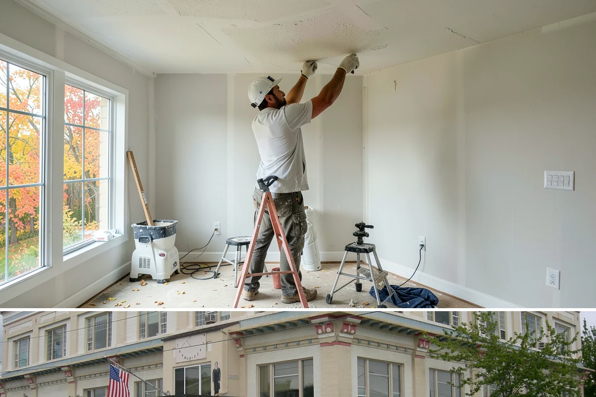 Faux Beam Installation in Anacortes, Skagit County, WA - Decorative beam installs are indoor projects that fit comfortably in any season.