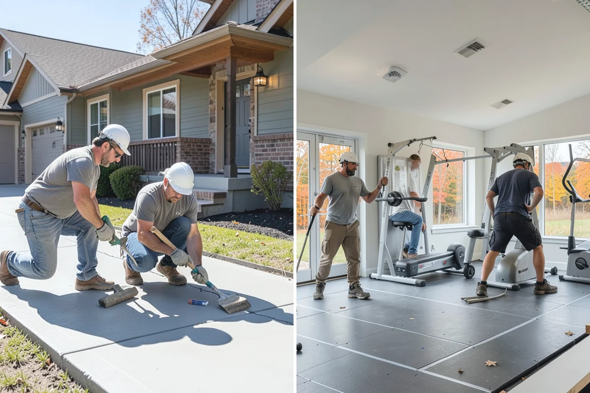 Faux Beam Installation in Auburn, King County, WA - Plan beam layout and spacing