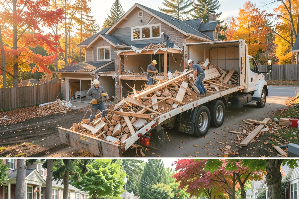 Faux Beam Installation in Beaux Arts Village, King County, WA - Decorative beam installs are indoor projects that fit comfortably in any season.
