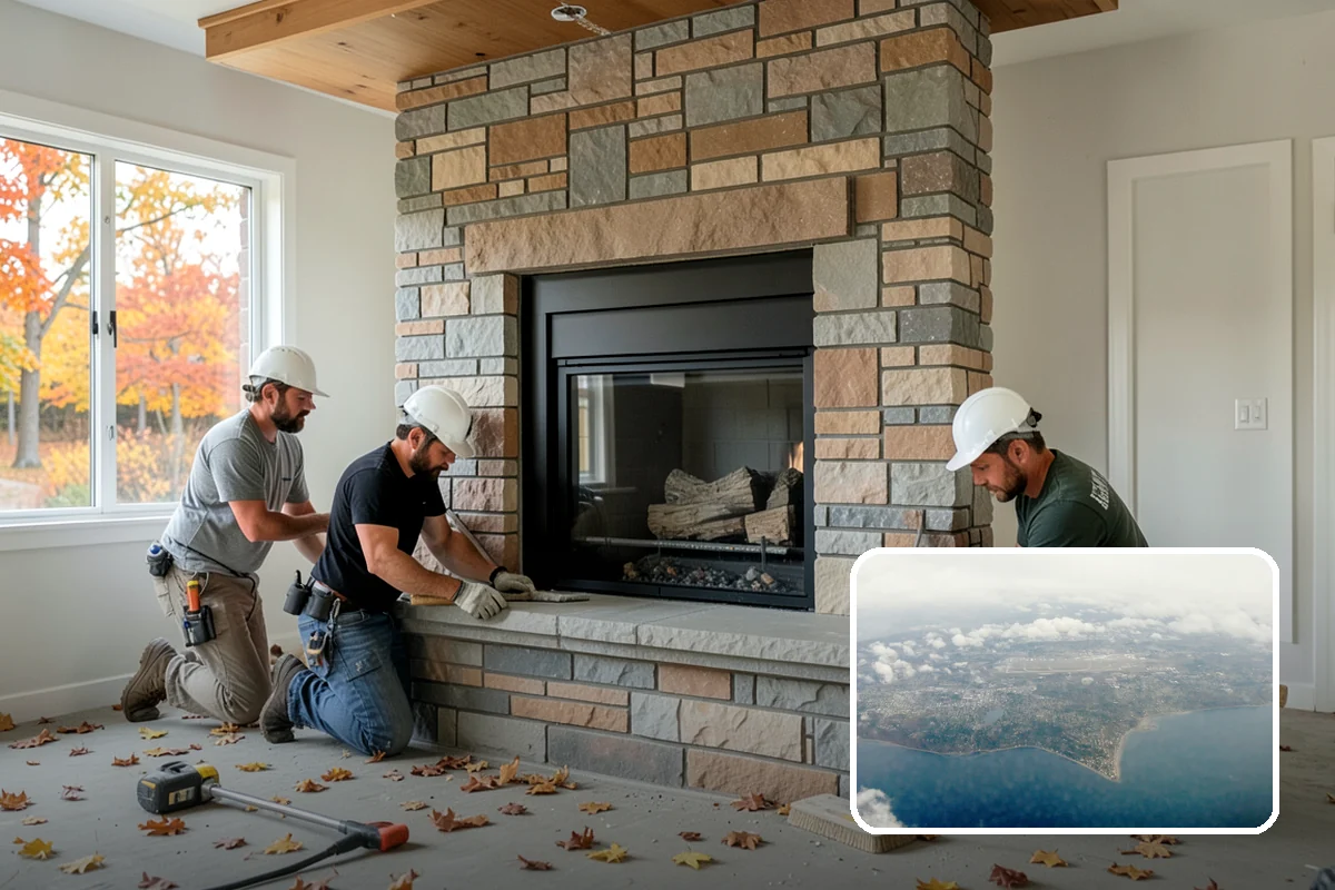 Faux Beam Installation in Burien, King County, WA - Adds character without structural work