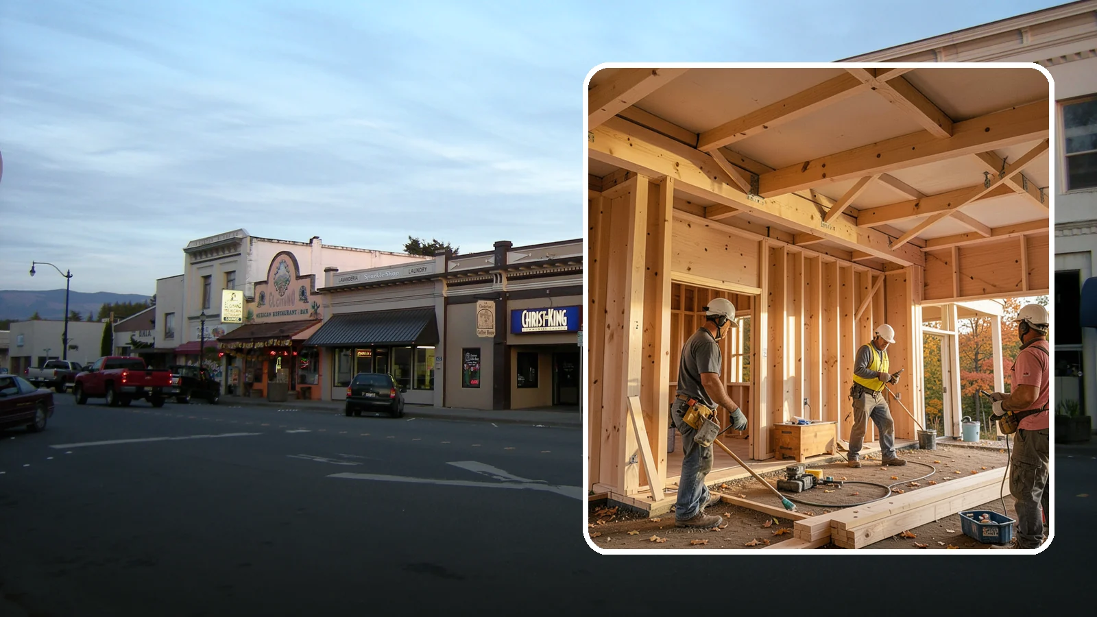 Faux Beam Installation in Burlington, Skagit County, WA - Adding lightweight decorative beams to bring warmth and character to a ceiling without structural work.