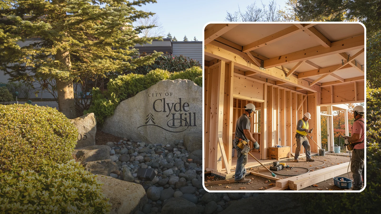 Faux Beam Installation in Clyde Hill, King County, WA - Adding lightweight decorative beams to bring warmth and character to a ceiling without structural work.