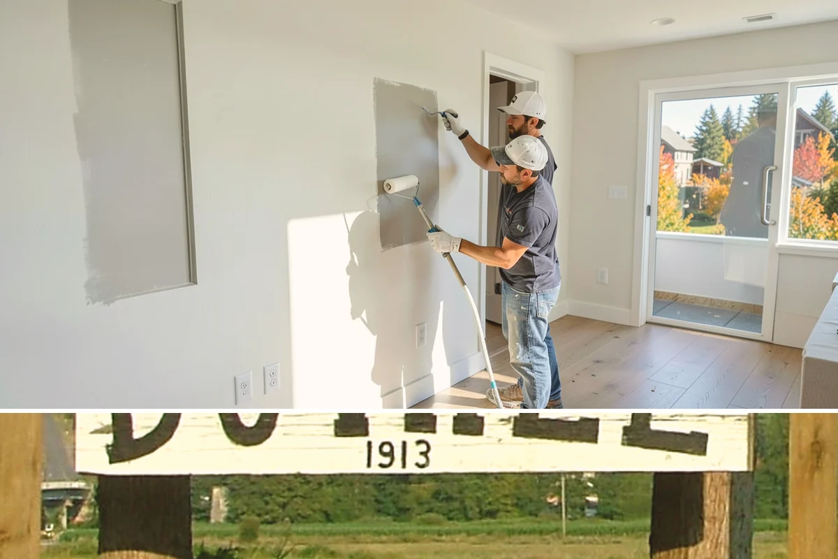 Faux Beam Installation in Duvall, King County, WA - Decorative beam installs are indoor projects that fit comfortably in any season.