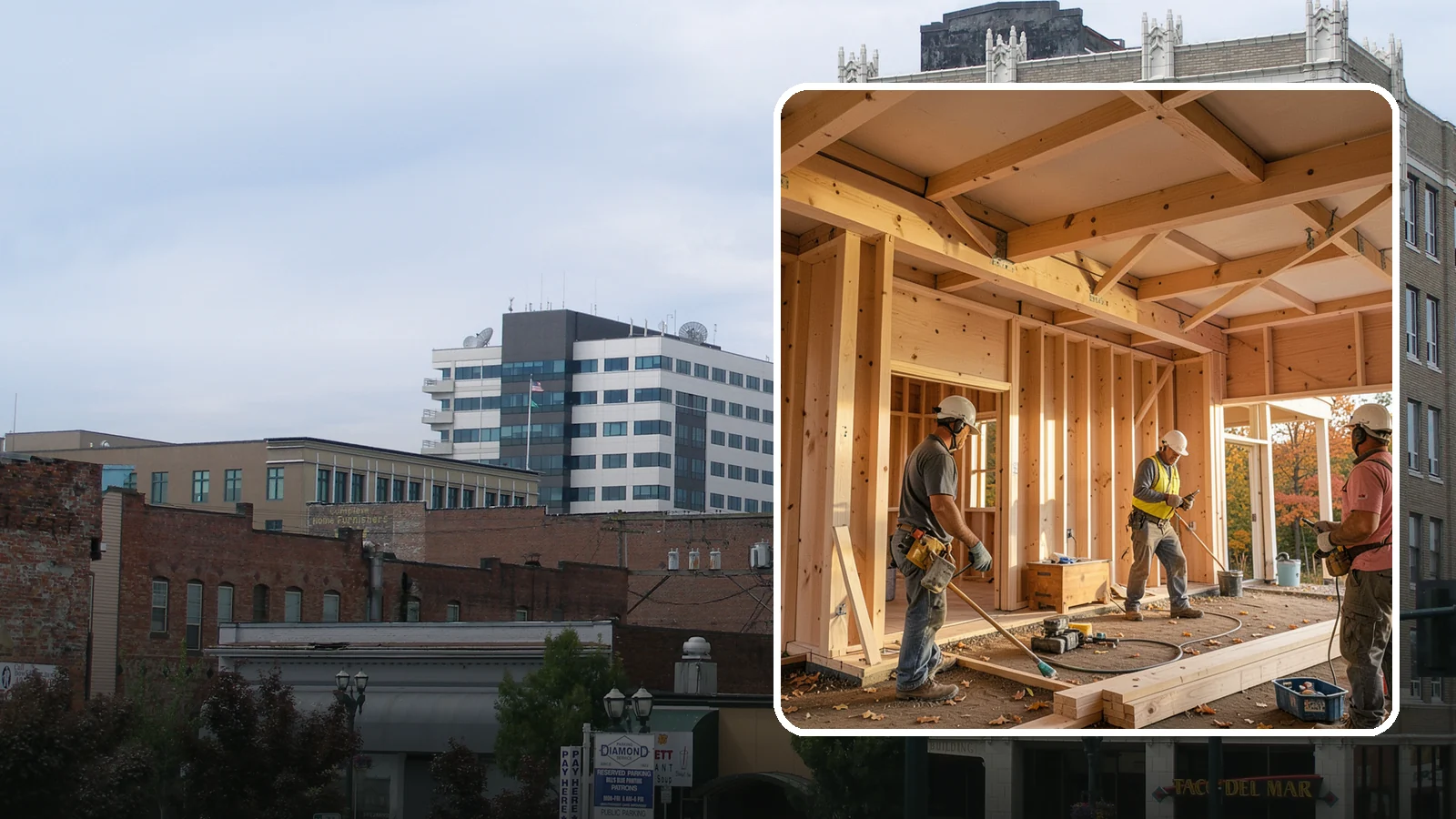 Faux Beam Installation in Everett, Snohomish County, WA - Adding lightweight decorative beams to bring warmth and character to a ceiling without structural work.