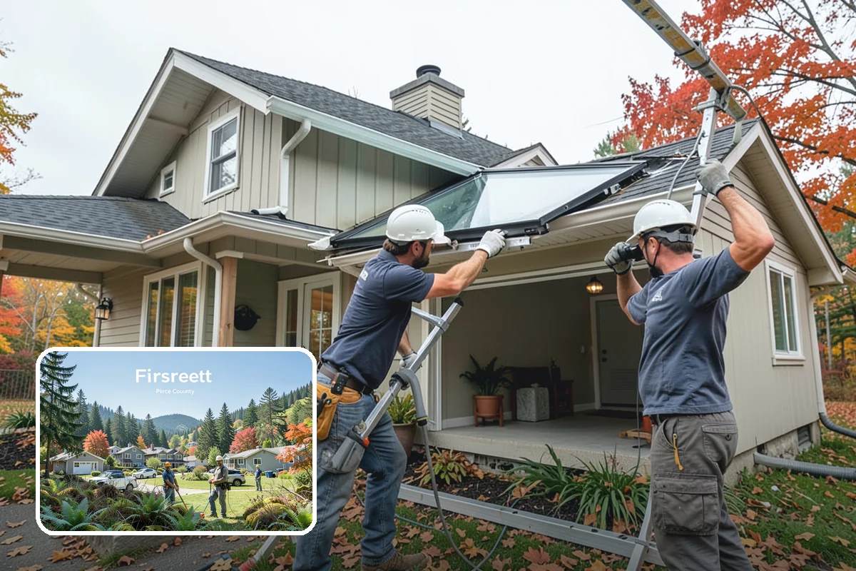 Faux Beam Installation in Fircrest, Pierce County, WA - Adds character without structural work