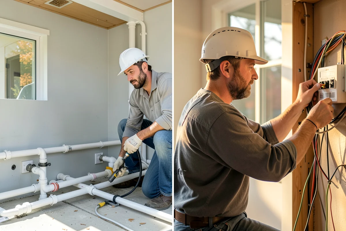 Faux Beam Installation in Fircrest, Pierce County, WA - Plan beam layout and spacing