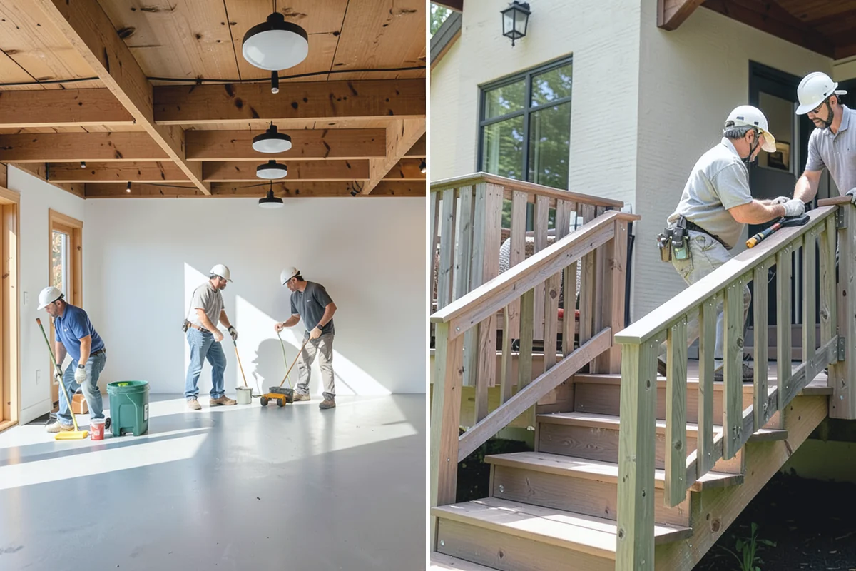 Faux Beam Installation in Granite Falls, Snohomish County, WA - Plan beam layout and spacing