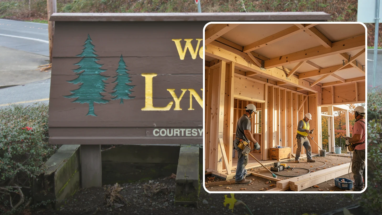 Faux Beam Installation in Lynnwood, Snohomish County, WA - Adding lightweight decorative beams to bring warmth and character to a ceiling without structural work.